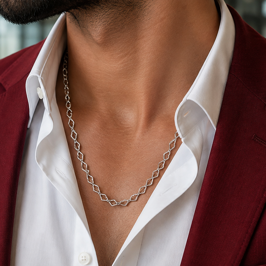 Boys Silver Chain